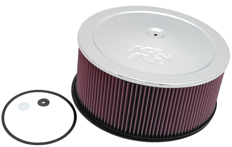 K&N Round Air Filter Assembly (60-1255)