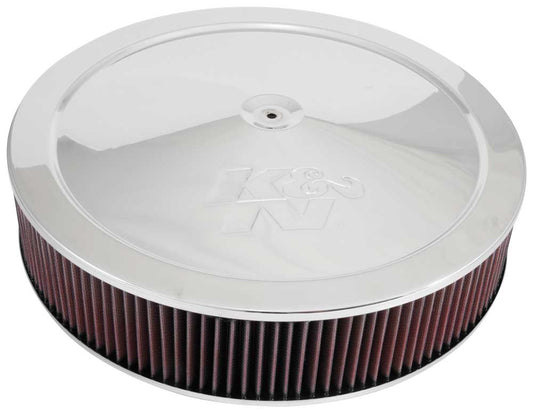 K&N Round Air Filter Assembly (60-1640)