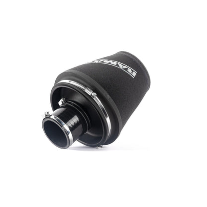 Ramair 80mm ID Neck Large Cone Air Filter with Velocity Stack and Coupling
