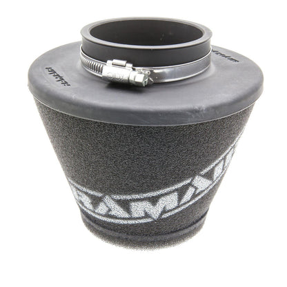 Ramair 76mm ID Neck Polymer Base Neck Cone Air Filter 130mm