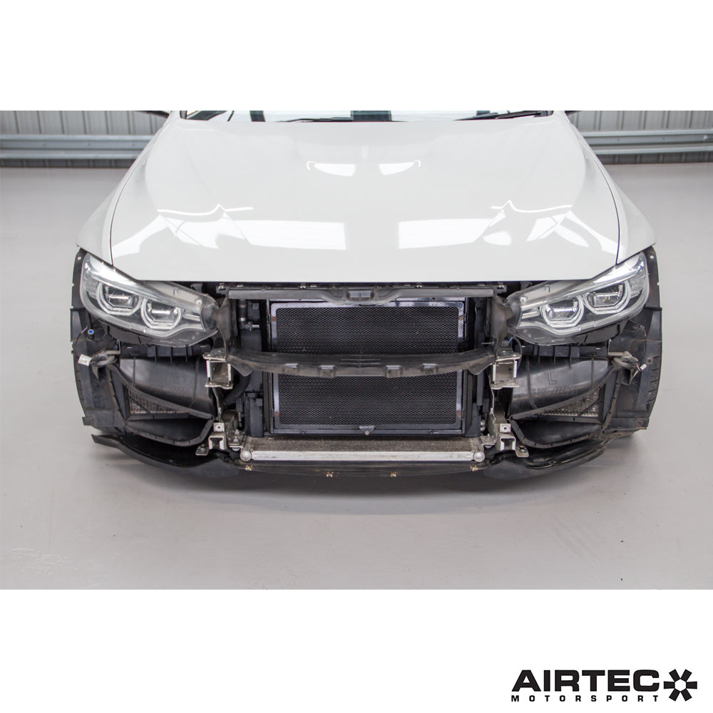 AIRTEC Motorsport Chargecooler Radiator Upgrade for BMW M2 Comp, M3 & M4 (S55 Engine) in Black