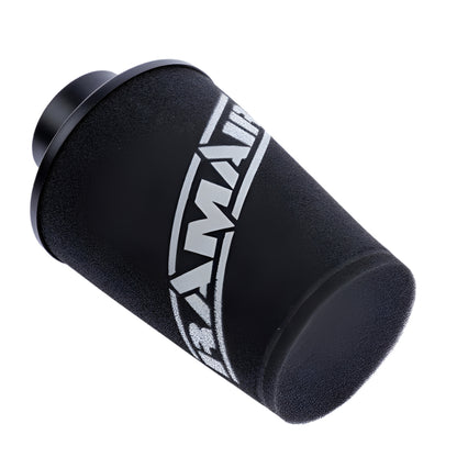 Ramair Small Foam Filter Aluminium Base 80mm Black