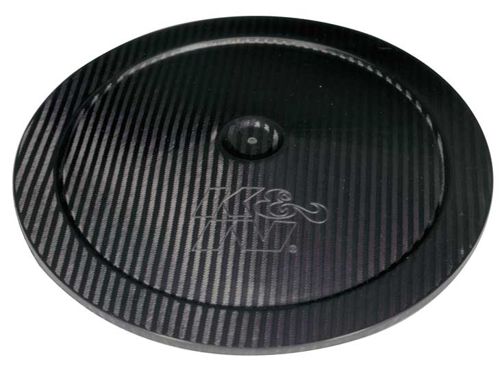 K&N Top Plate, Carbon Fiber (85-6840)