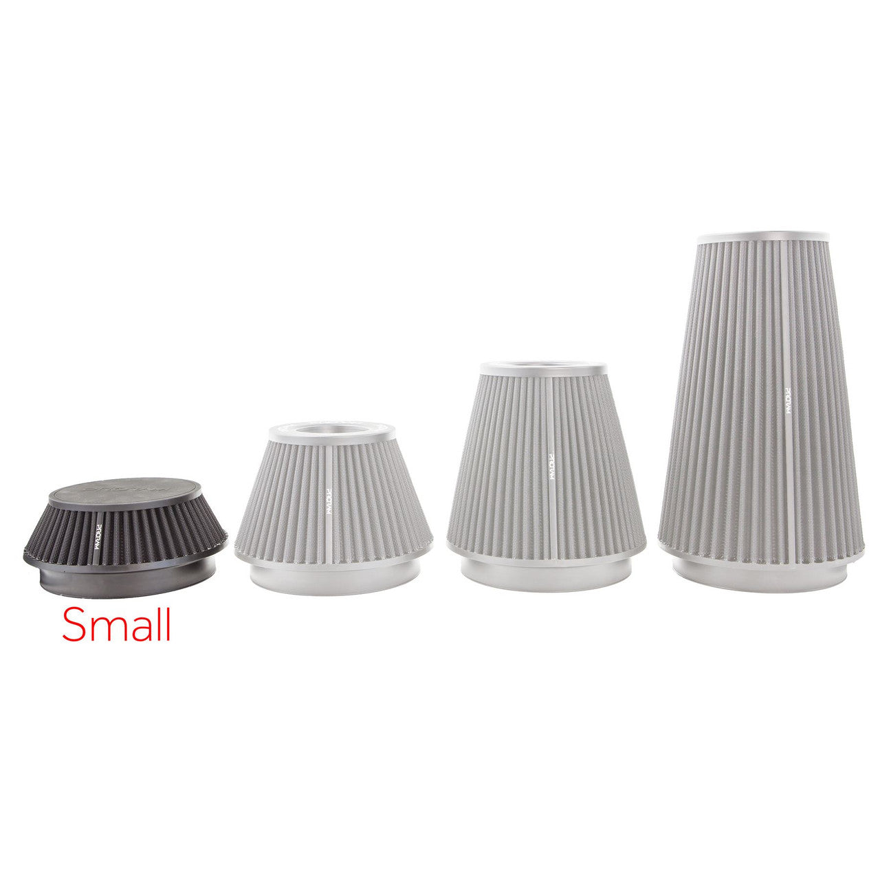 Ramair PRORAM 70mm OD Neck Small Cone Air Filter with Velocity Stack