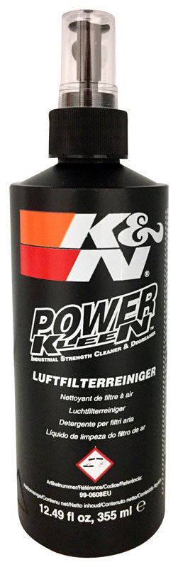 K&N Filter Cleaner; 12 oz/355 ml Pump Spray (DE/FR/NL/IT/PT) (99-0608EU)