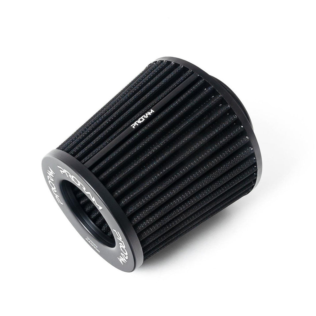 Ramair ProMax Large Universal Pleated 76mm Rubber Neck Air Filter in Enclosed Airbox