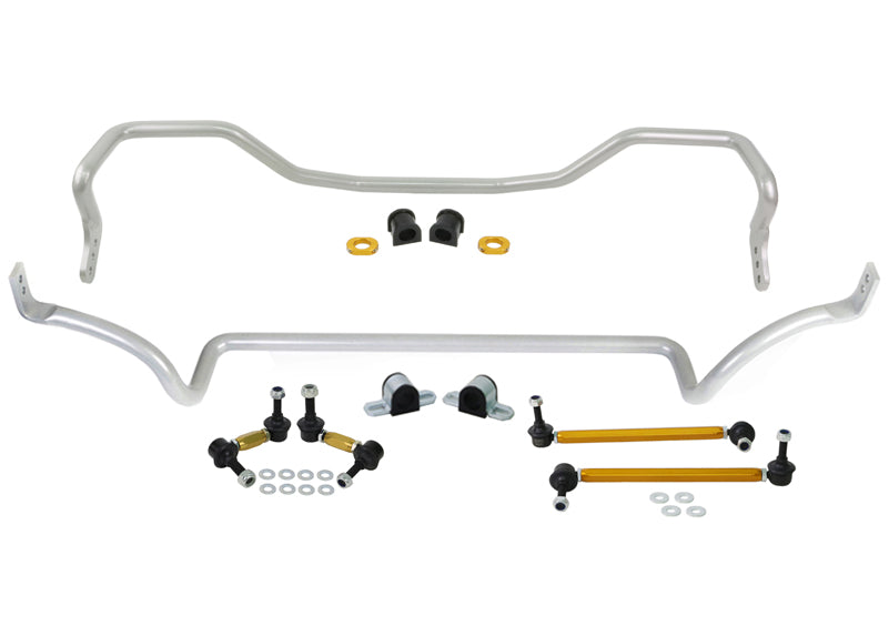 Whiteline Front and Rear Anti Roll Bar Kit for Mitsubishi Lancer CJ/CY Ralliart (08-16)