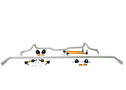 Whiteline Front and Rear Anti Roll Bar Kit for Ford Focus Mk3 ST (12-18)