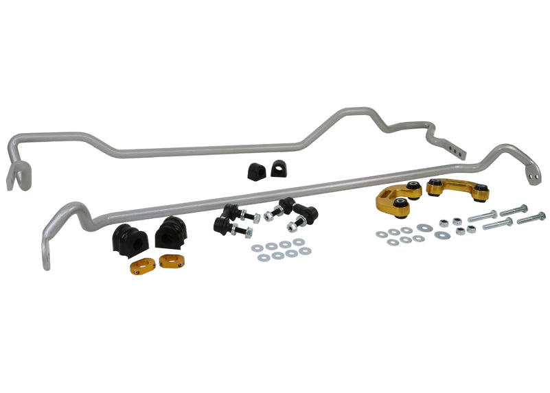 Whiteline Front and Rear Anti Roll Bar Kit for Subaru Impreza WRX STI GD (2001)