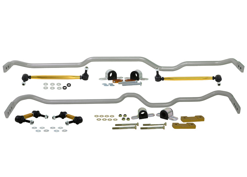 Whiteline Front and Rear Anti Roll Bar Kit for VW Golf R32 Mk5 (06-08)