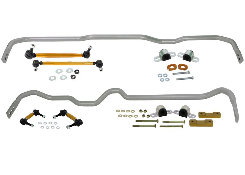 Whiteline Front and Rear Anti Roll Bar Kit for Skoda Yeti Mk1 5L AWD (09-17)