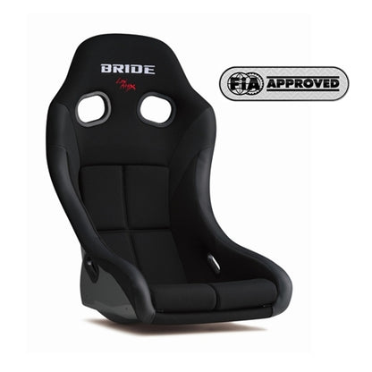 Bride ZIEG IV Wide FRP Fixed Bucket Seat - Black