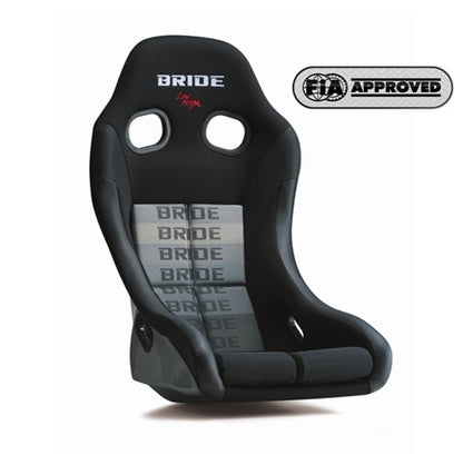 Bride ZIEG IV Wide FRP Fixed Bucket Seat - Graduation Logo