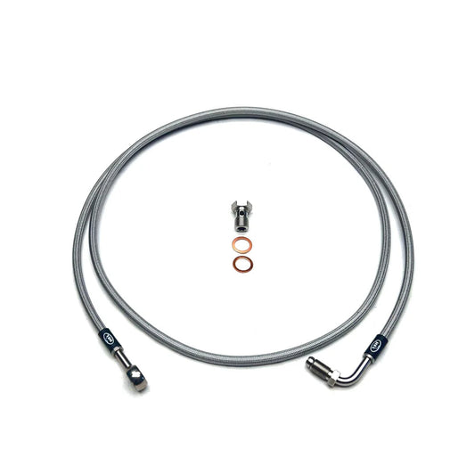 HEL Braided Flexible Clutch Line (Master to Slave) for Honda Civic EP3 Type R (01-06)