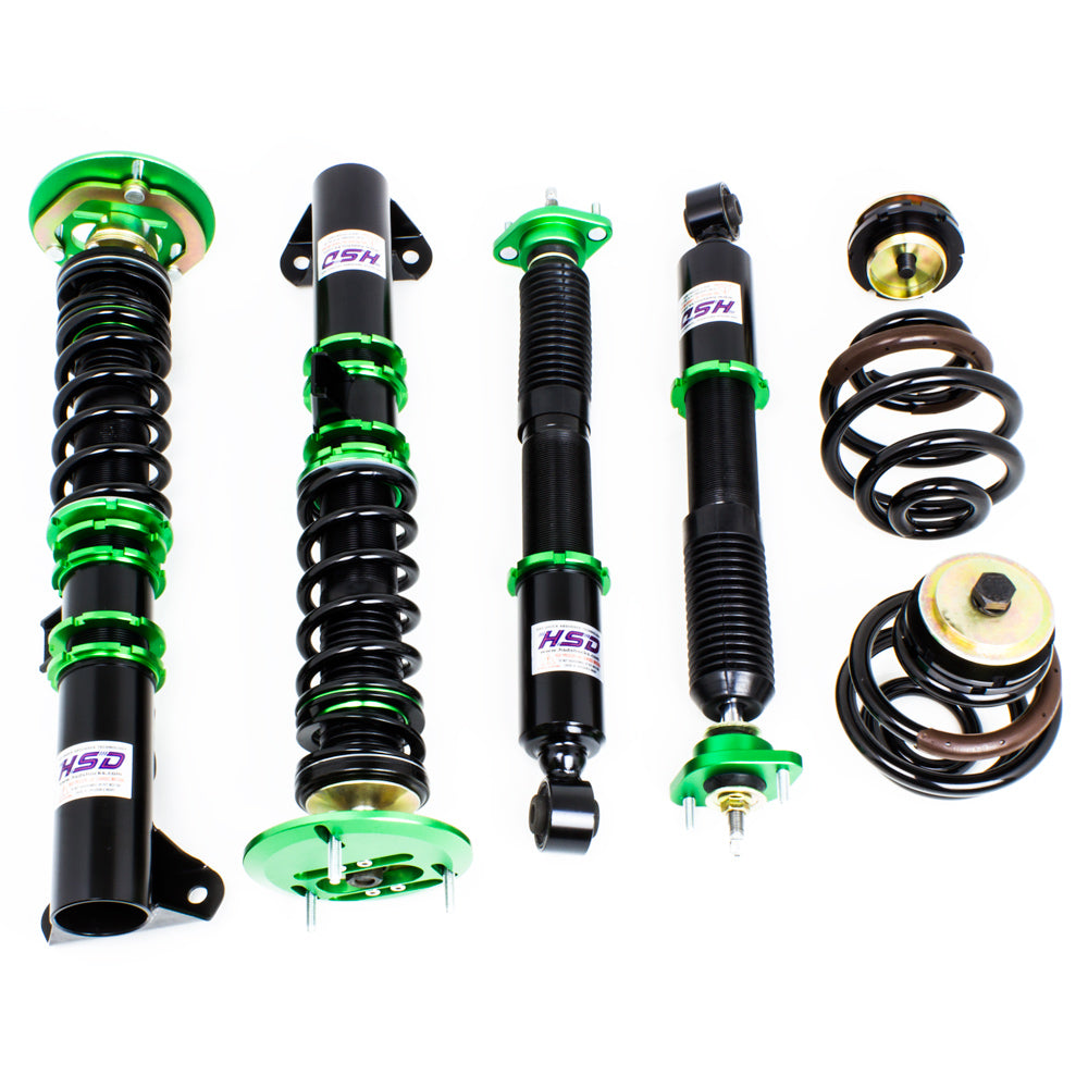 HSD MonoPro Coilovers for BMW 3 Series E30 inc M3 with E36 Hubs (Track Spec)