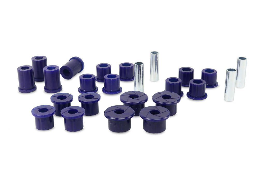 Superpro Front & Rear Leaf Spring Bush Kit for Nissan Patrol MQ MK (79-88)