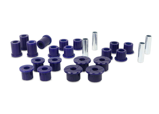 Superpro Front & Rear Leaf Spring Bush Kit for Nissan Patrol MQ MK (79-88)