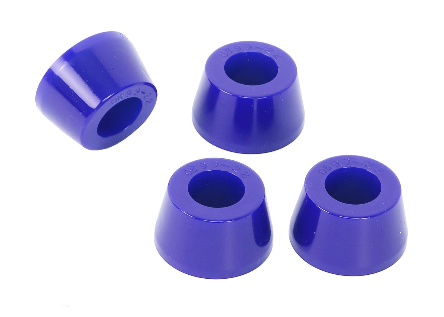 Superpro Front Strut Rod Chassis Bush Kit 19mm for Hyundai Excel X1 (85-89)