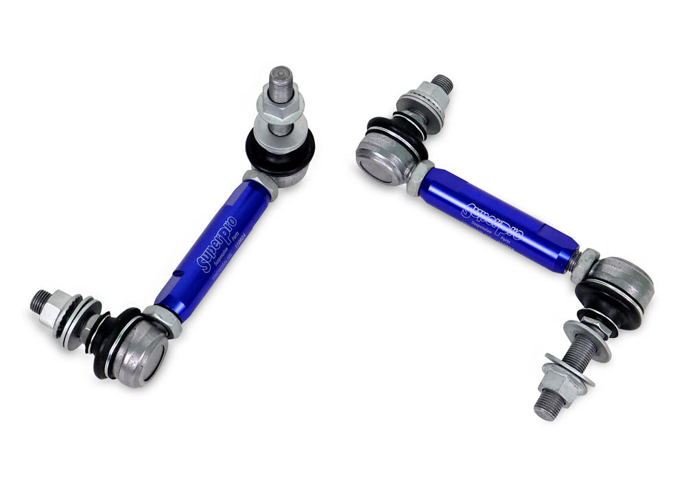 Superpro Front Adjustable Anti Roll Bar Links for Toyota Land Cruiser Prado 120 Series (02-10)
