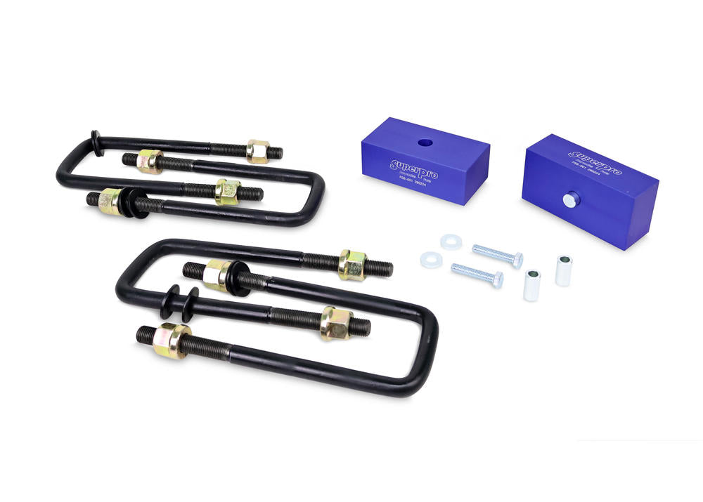 Superpro Rear Lift Kit Spacer Block for Isuzu D-Max TFR 2WD (12-20)