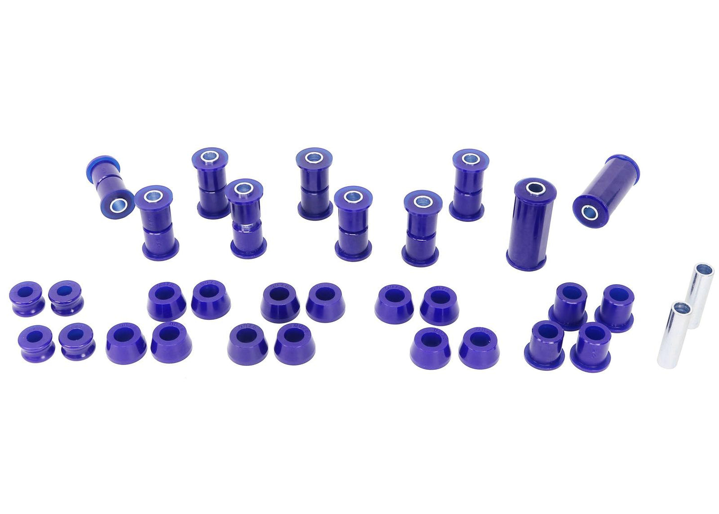 Superpro Front & Rear Leaf Spring Bush Kit for Land Rover 88/109 Series 1/2 (56-61)