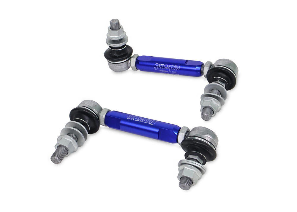 Superpro Front Adjustable Anti Roll Bar Links for Toyota Hilux GGN25R KUN26R (N70) 4WD (05-15)