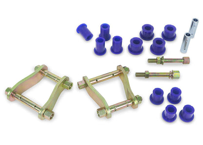 Superpro Rear Leaf Spring Bush Kit & Shackle/Pin Kit for Toyota Hilux GGN25R KUN26R (N70) 4WD (05-15)