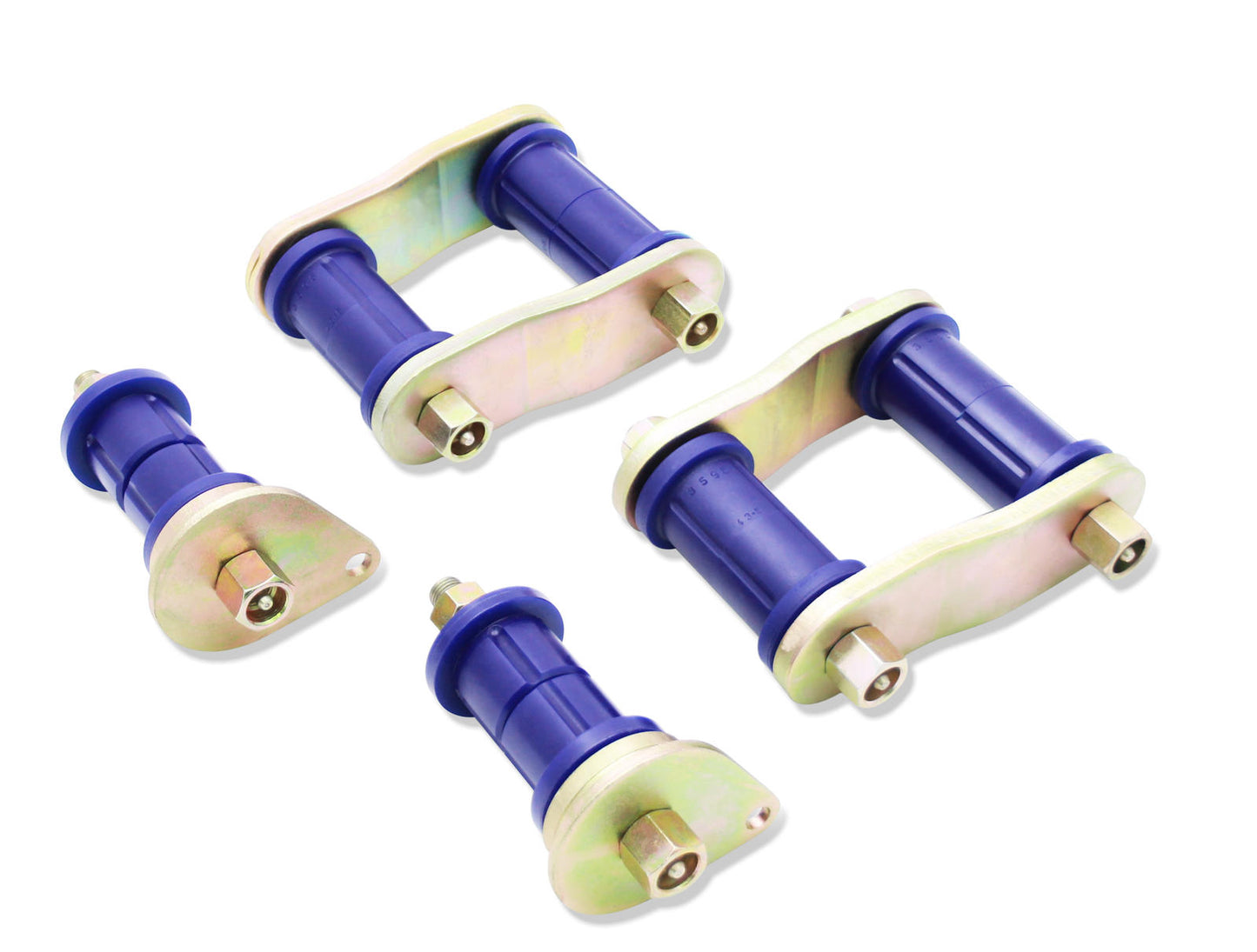 Superpro Rear Leaf Spring Bush Kit & Greaseable Shackle/Pin Kit for Toyota Land Cruiser 79 Series (07-)