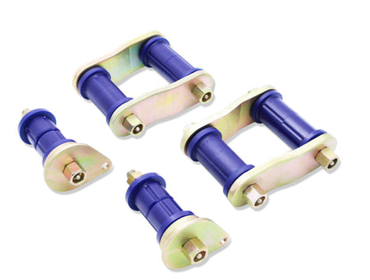 Superpro Rear Leaf Spring Bush Kit & Greaseable Shackle/Pin Kit for Toyota Land Cruiser 79 Series (07-)