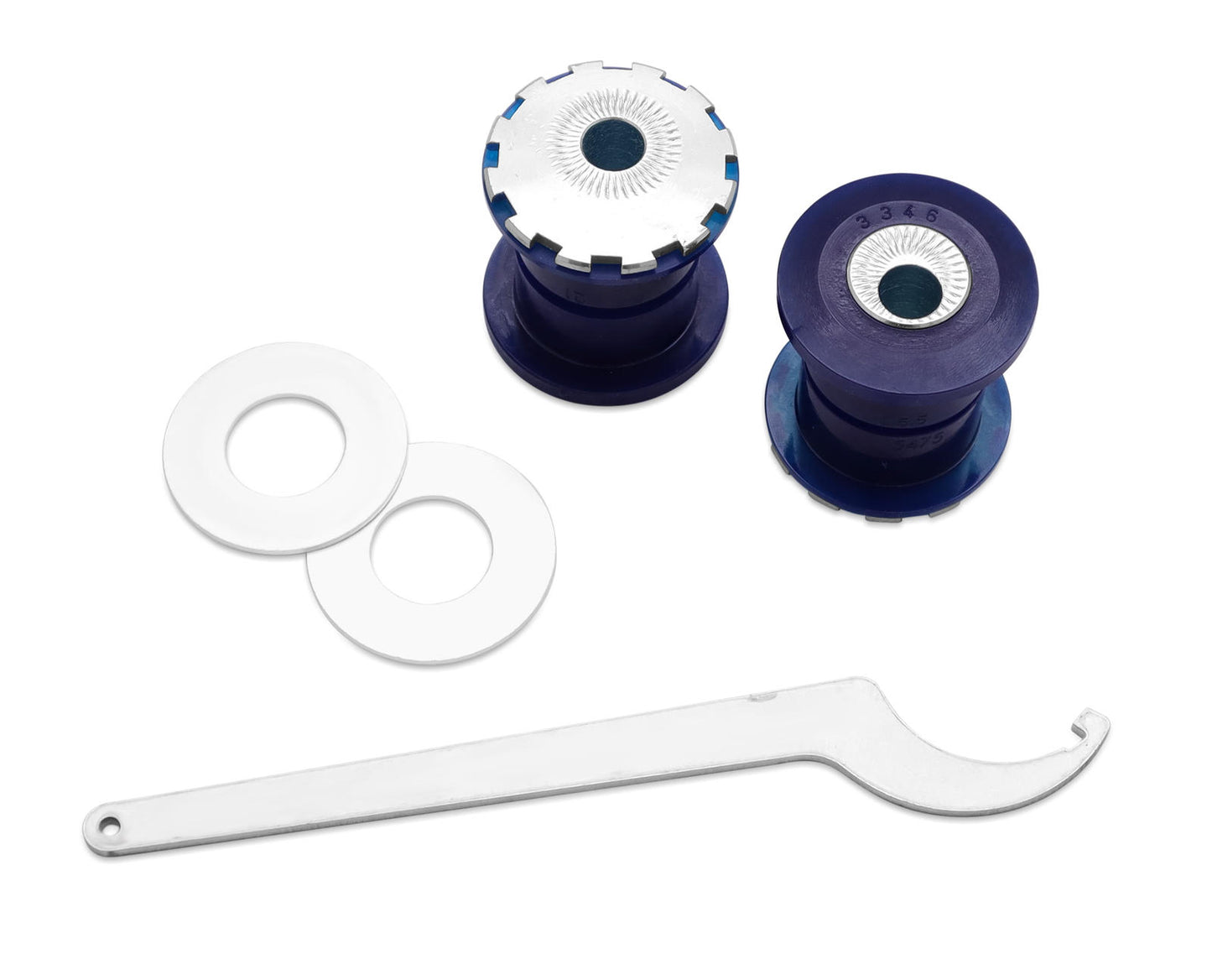 Superpro Front Lower Control Arm Inner Front Bush Kit - Double Offset for VW Golf Mk5 (03-09)