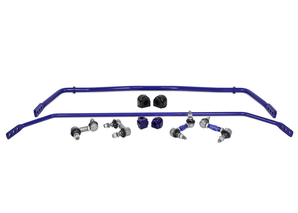 SuperPro Front Axle Sway Bar - 24mm 3 Point Adjustable for ABARTH 124 2016-ON | 124 348