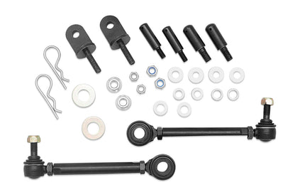 Superpro Front Adjustable Anti Roll Bar Links for Jeep Wrangler TJ (96-07)