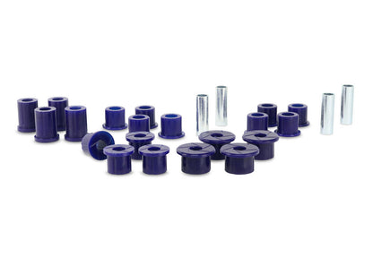 Superpro Front & Rear Leaf Spring Bush Kit for Nissan Patrol MQ MK (79-88)