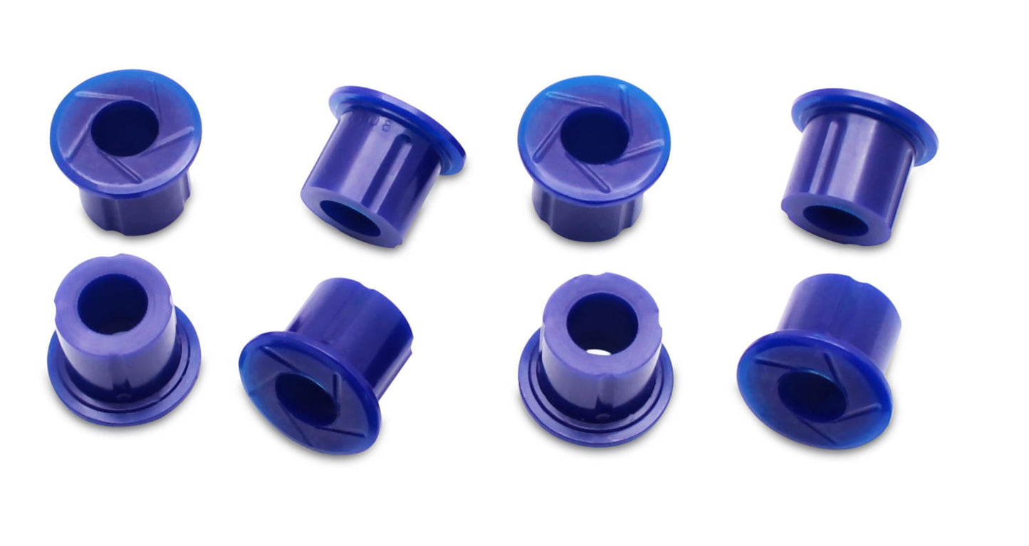 Superpro Rear Leaf Spring Rear Eye & Shackle Bush Kit for Nissan Datsun D21 2WD (85-97)