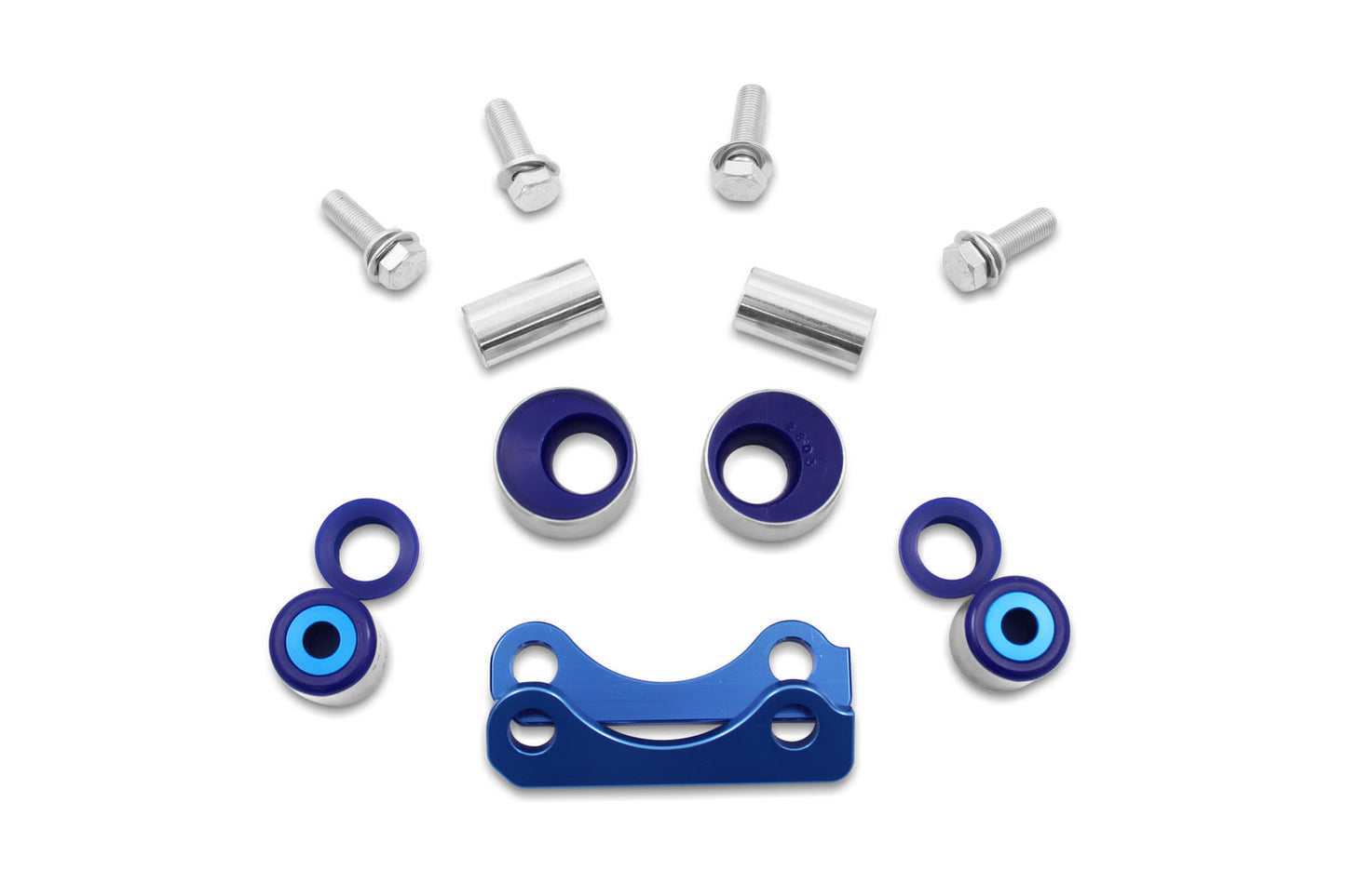 Superpro Front Control Arm Lower Inner Rear Bush Kit - Double Offset for Subaru Impreza GE GH (07-11)