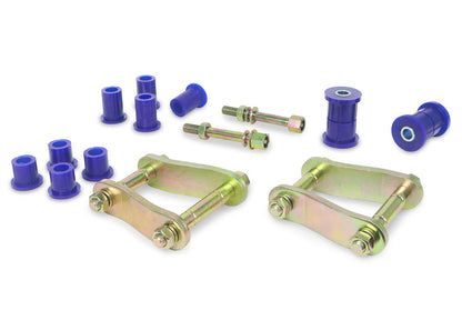 Superpro Rear Leaf Spring Bush Kit & Shackle/Pin Kit for Toyota Hilux GGN25R KUN26R (N70) 4WD (05-15)
