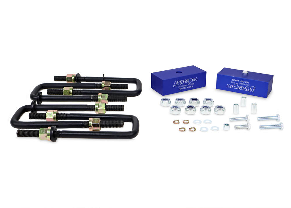Superpro Rear Lift Kit Spacer Block for Toyota Hilux GGN125R GUN126R 136R (N80) 4WD (15-)