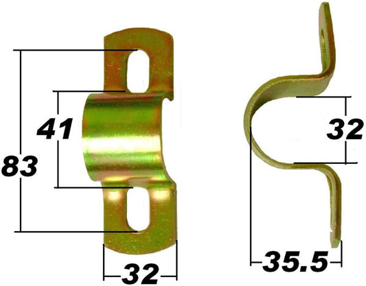 Superpro Anti-Roll Bar Mount Saddle Kit SPF0984K