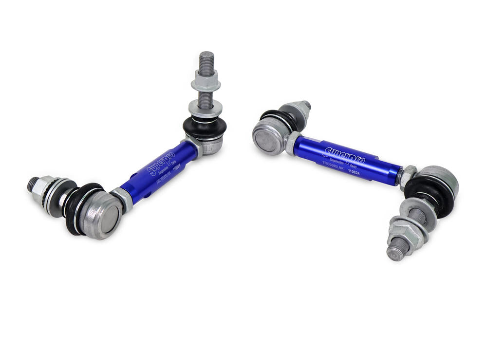 Superpro Front Adjustable Anti Roll Bar Links for Toyota Land Cruiser Prado 120 Series (02-10)