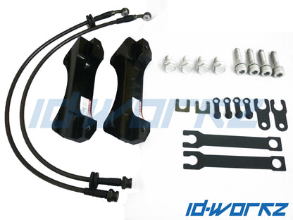 K-Sport Big Brake Kit - VW Golf Mk2 (ONLY FOR MODELS WITH TWO-PIECE OE CALIPER) 4x100 (83~92)