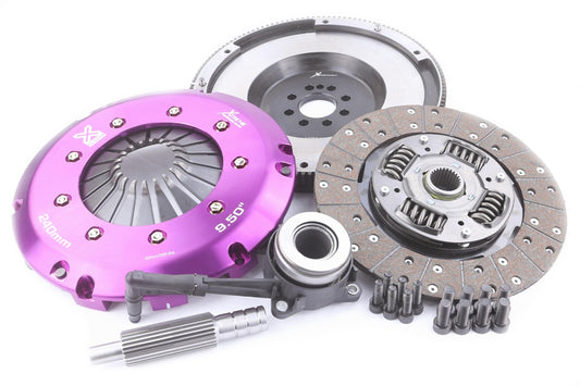 Clutch Kit - Xtreme Performance Heavy Duty Organic Incl Flywheel & CSC 600Nm Conversion kit Dual-mass to solid flywheel - Audi TT 8J (09-14)