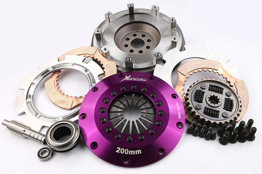 Xtreme Performance - 200mm Sprung Ceramic Twin Plate Clutch Kit Incl Flywheel 1200Nm - BMW 3-Series E46 (00-98)
