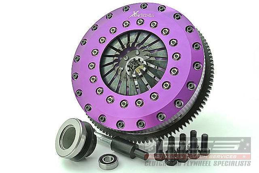 Xtreme Performance - 230mm Organic Twin Plate Clutch Kit Incl Flywheel 1200Nm - BMW 3-Series E46 (00-06)