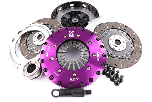 Xtreme Performance - 230mm Organic Twin Plate Clutch Kit Incl Flywheel 1200Nm - BMW 5-Series E60 (03-10)