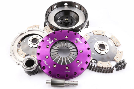 Xtreme Performance - 230mm Rigid Ceramic Twin Plate Clutch Kit Incl Flywheel 1800Nm - BMW 2-Series F22, F87 (15-18)