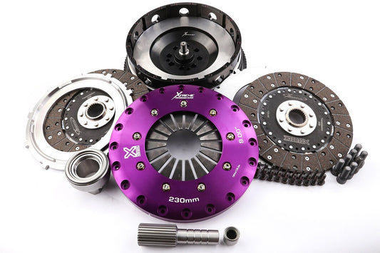 Xtreme Performance - 230mm Organic Twin Plate Clutch Kit Incl Flywheel 1200Nm - BMW 3-Series E92 (06-13)