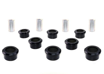 Whiteline Rear Control Arm Lower Rear Bushes for Nissan 200SX S13 CA18 (88-94)