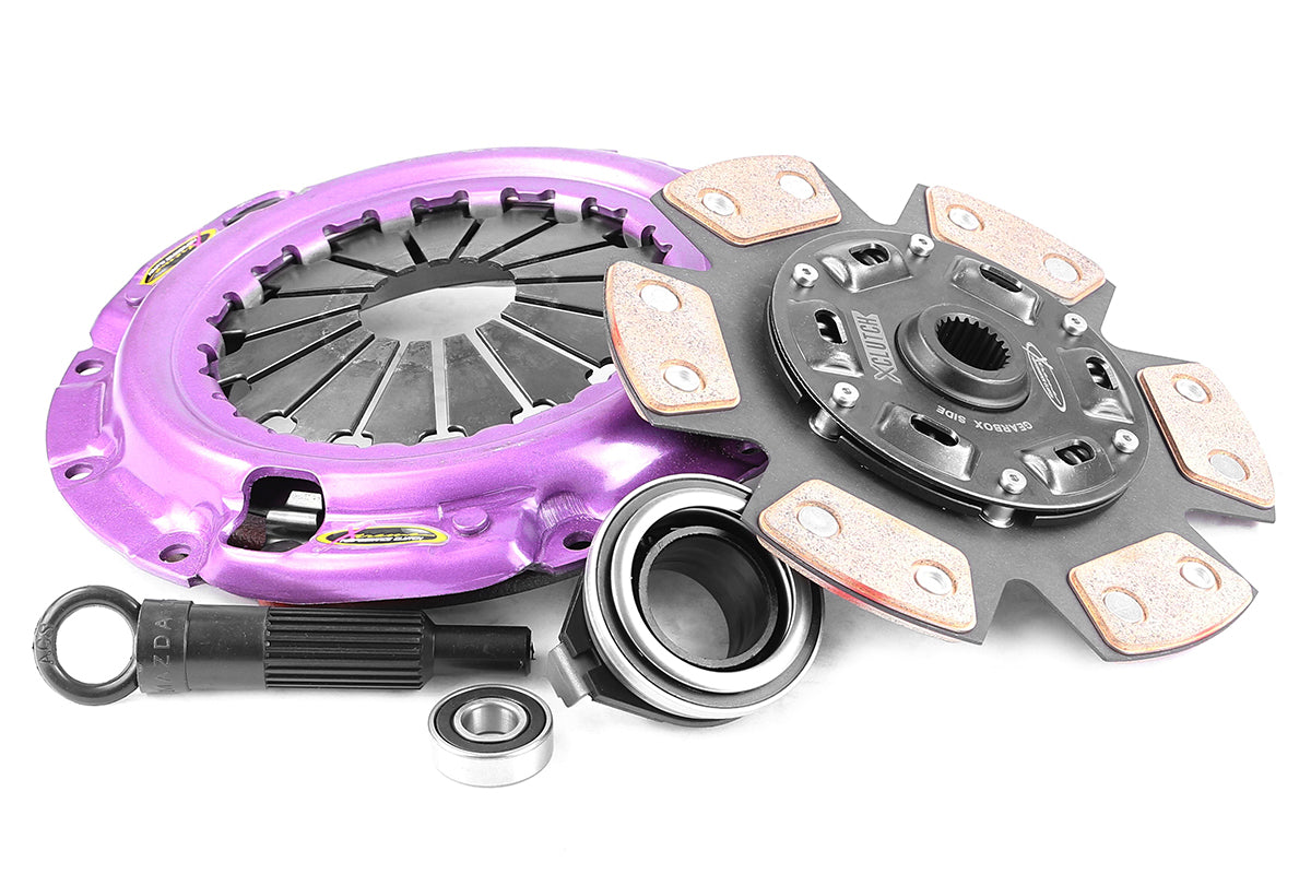 Clutch Kit - Xtreme Performance Heavy Duty Sprung Ceramic 420Nm 700kg (40% inc.) - Mazda 323 1.8 16V GT (BG8S. BG8P) (89-94)