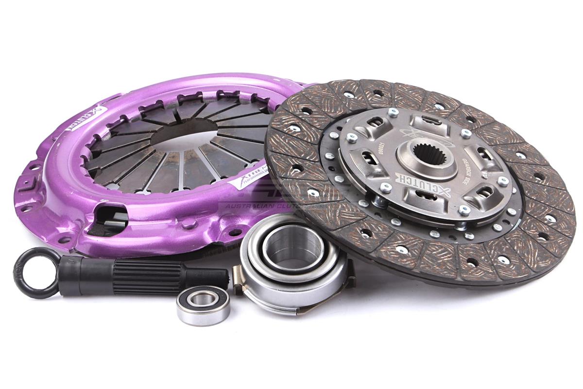 Clutch Kit - Xtreme Performance Heavy Duty Organic 280Nm 700kg (40% inc.) - Mazda 323 1.6 4WD (BFMR) (86-87)