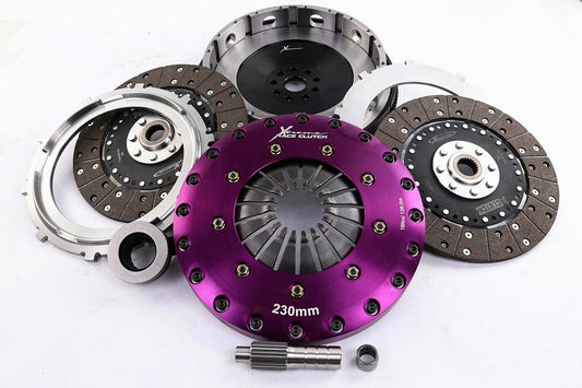 Xtreme Performance - 230mm Organic Twin Plate Clutch Kit Incl Flywheel 1200Nm - Ford Sierra 2.0 RS Cosworth (87-90)